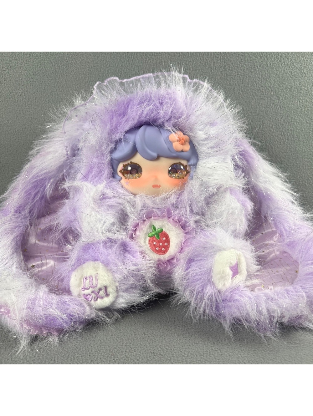 Luxi Cheer Bunny 400% - Morning Mist Haze “Purple Bunny”